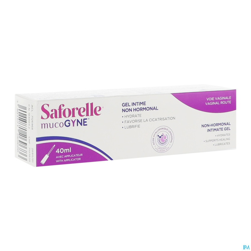 Mucogyne gel vaginal+applicateur tube 40ml