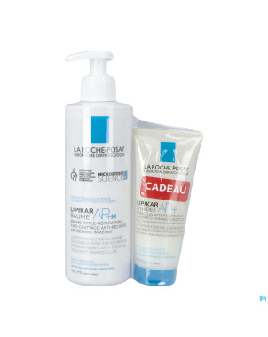 Lrp lipikar baume ap+ m 400ml+syndet 100ml cadeau