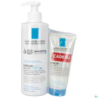Lrp lipikar baume ap+ m 400ml+syndet 100ml cadeau
