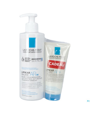 Lrp lipikar baume ap+ m 400ml+syndet 100ml cadeau
