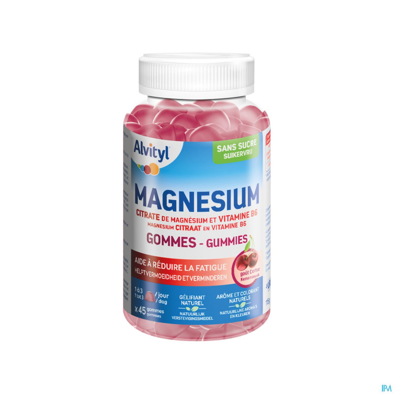 Alvityl magnesium gommes 45