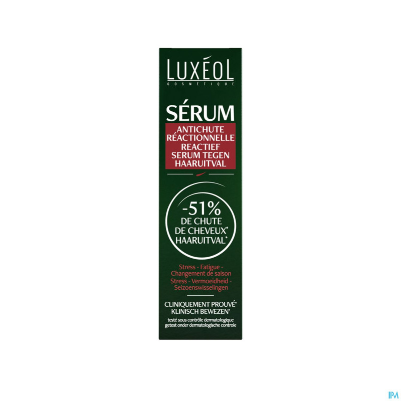 Luxeol serum a/chute reactionnelle 50ml
