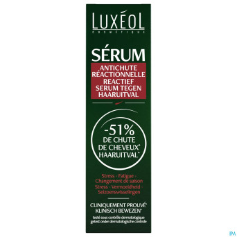 Luxeol serum a/chute reactionnelle 50ml