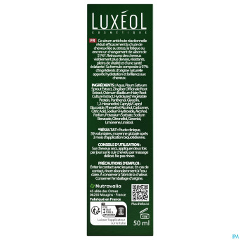 Luxeol serum a/chute reactionnelle 50ml