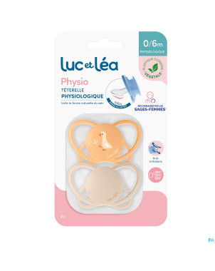 Luc&lea duo sucette physio air 0-6m oie