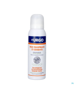 Urgo pieds transpirant&odorants filmo mousse 125ml