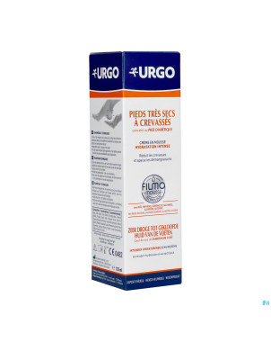 Urgo pieds tres secs crevasses filmo mousse 125ml