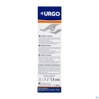 Urgo pieds tres secs crevasses filmo mousse 125ml