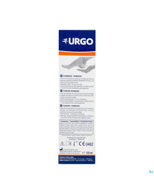 Urgo pieds tres secs crevasses filmo mousse 125ml