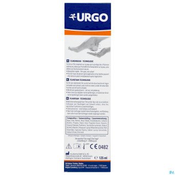 Urgo pieds tres secs crevasses filmo mousse 125ml