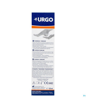 Urgo pieds tres secs crevasses filmo mousse 125ml