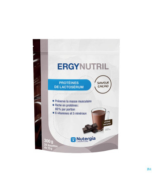 Ergynutril protein lactoserum cacao pdr 300g