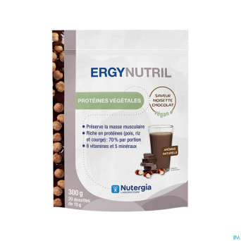 Ergynutril protein lactoserum noisette&choco 300g