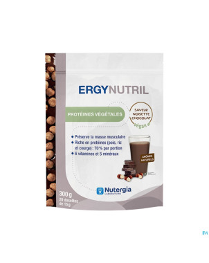 Ergynutril protein lactoserum noisette&choco 300g