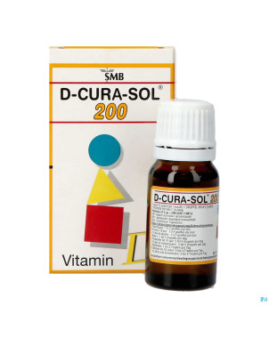 D-cura sol 200ui fl 10ml nf