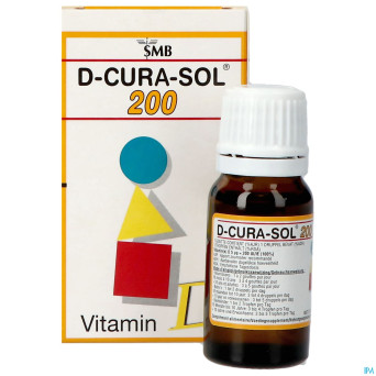 D-cura sol 200ui fl 10ml nf