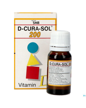 D-cura sol 200ui fl 10ml nf