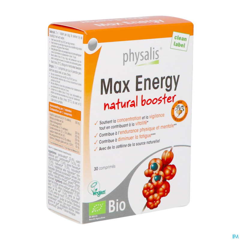 Physalis max energy caps 30