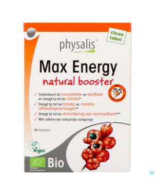 Physalis max energy caps 30