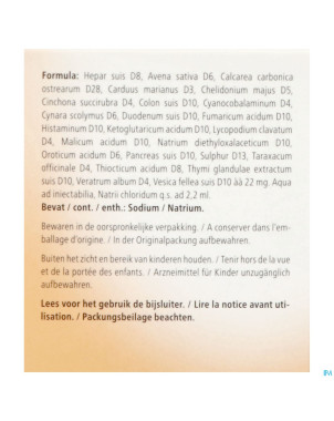 Hepar compositum sol inj amp 10x2,2ml