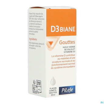 D3 biane goutte 20ml