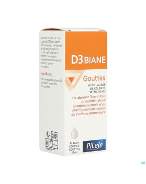 D3 biane goutte 20ml