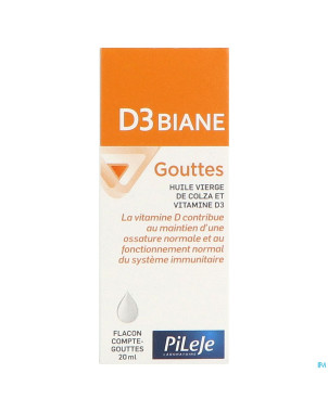 D3 biane goutte 20ml