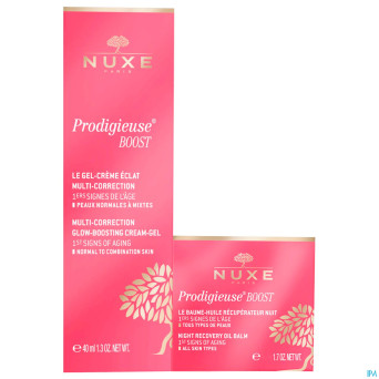 Nuxe prodigieux boost duo gelcr pn40ml+cr nuit15ml
