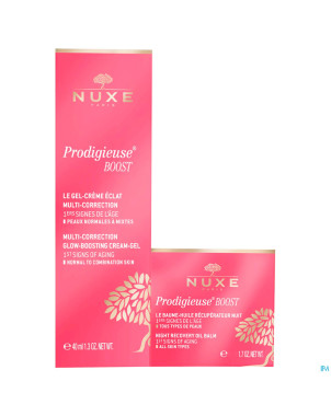 Nuxe prodigieux boost duo gelcr pn40ml+cr nuit15ml