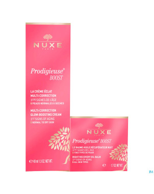 Nuxe prodigieux boost duo cr ps 40ml+ cr nuit 15ml