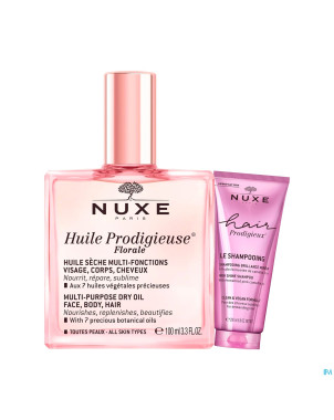 Nuxe huile prodigieuse florale vapo 100ml+ sh 30ml
