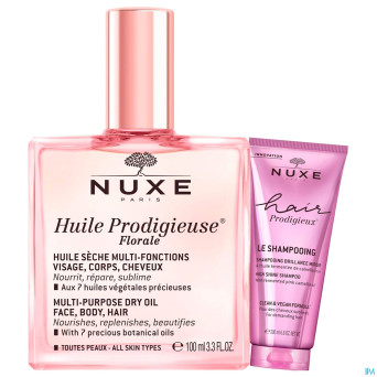 Nuxe huile prodigieuse florale vapo 100ml+ sh 30ml