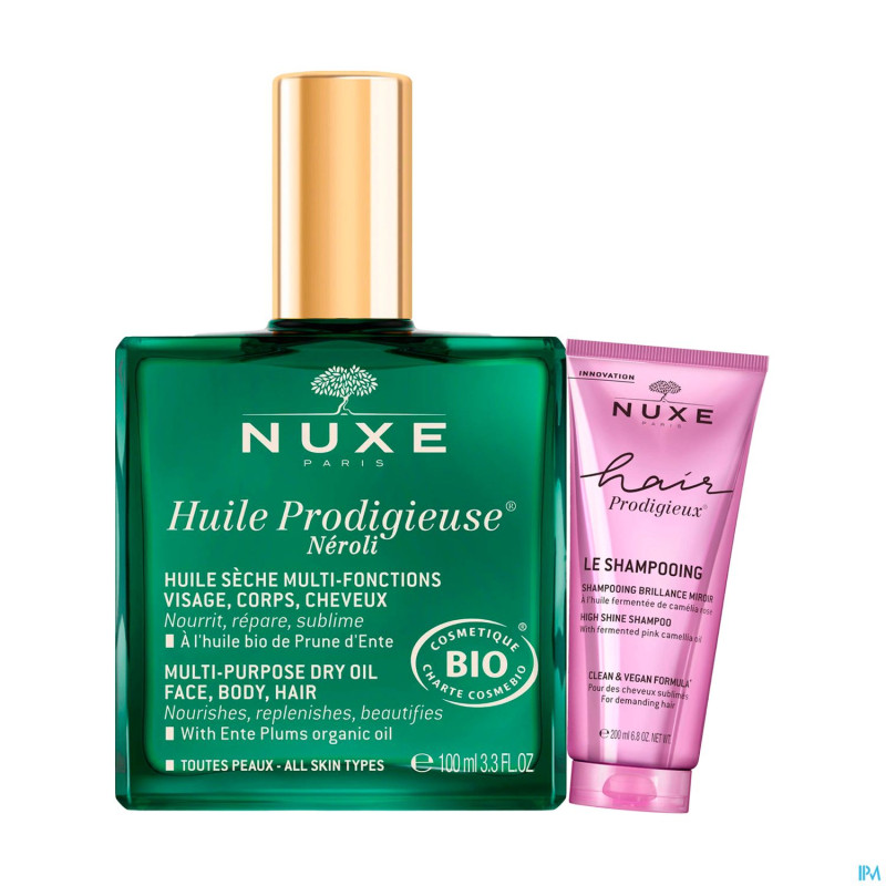 Nuxe huile prodigieuse neroli vapo 100ml+ sh 30ml