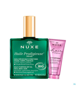 Nuxe huile prodigieuse neroli vapo 100ml+ sh 30ml