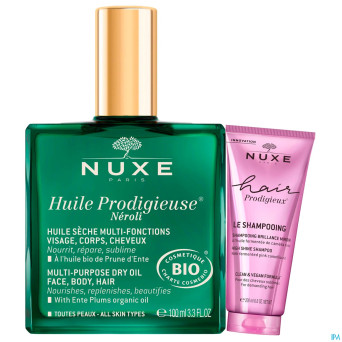 Nuxe huile prodigieuse neroli vapo 100ml+ sh 30ml