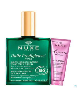 Nuxe huile prodigieuse neroli vapo 100ml+ sh 30ml