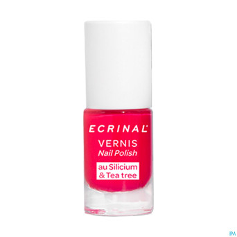 Ecrinal vernis silicium&tea tree fuchsia 5ml