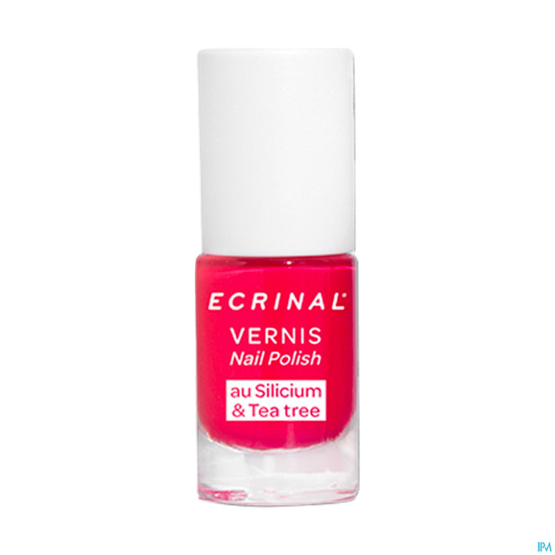 Ecrinal vernis silicium&tea tree fuchsia 5ml
