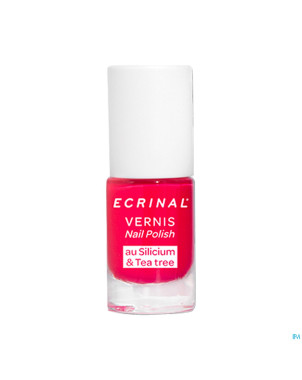 Ecrinal vernis silicium&tea tree fuchsia 5ml