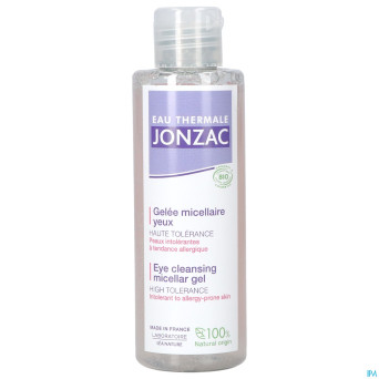 Jonzac reactive gelee micel yeux h. tol. bio 100ml