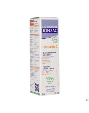 Jonzac serum hyalu c concent. rides 30ml