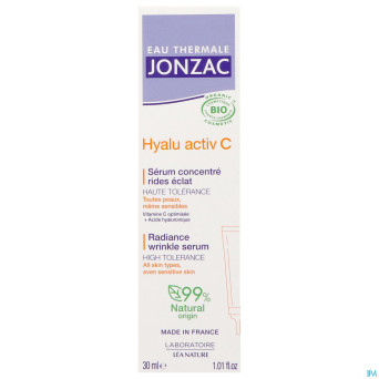 Jonzac serum hyalu c concent. rides 30ml