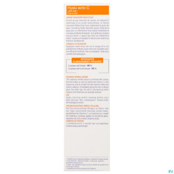 Jonzac serum hyalu c concent. rides 30ml