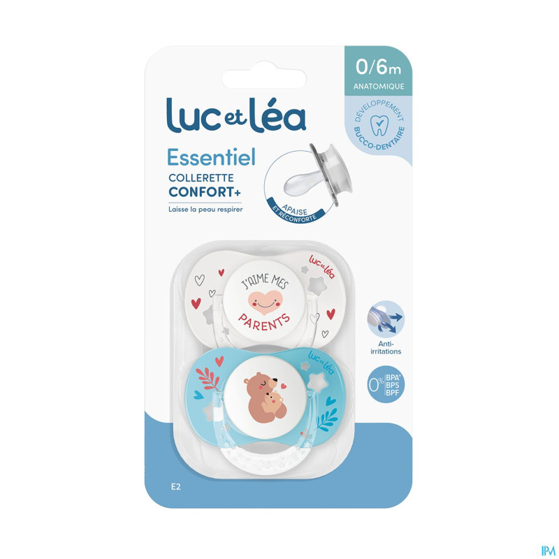 Luc&lea sucette essentiel 0-6m 2