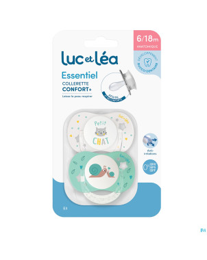 Luc&lea sucette essentiel 6-18m 2