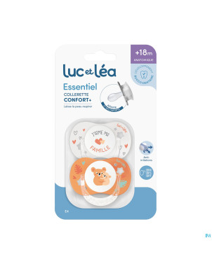 Luc&lea sucette essentiel 18m+ 2