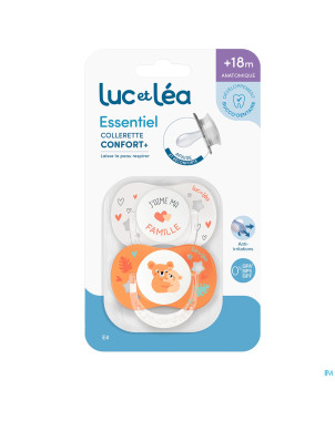 Luc&lea sucette essentiel 18m+ 2