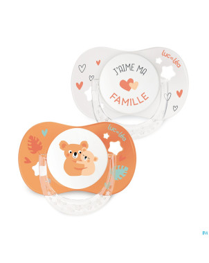 Luc&lea sucette essentiel 18m+ 2