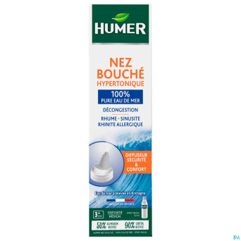 Humer spray hyperton. adulte/enfant diff.soft 50ml