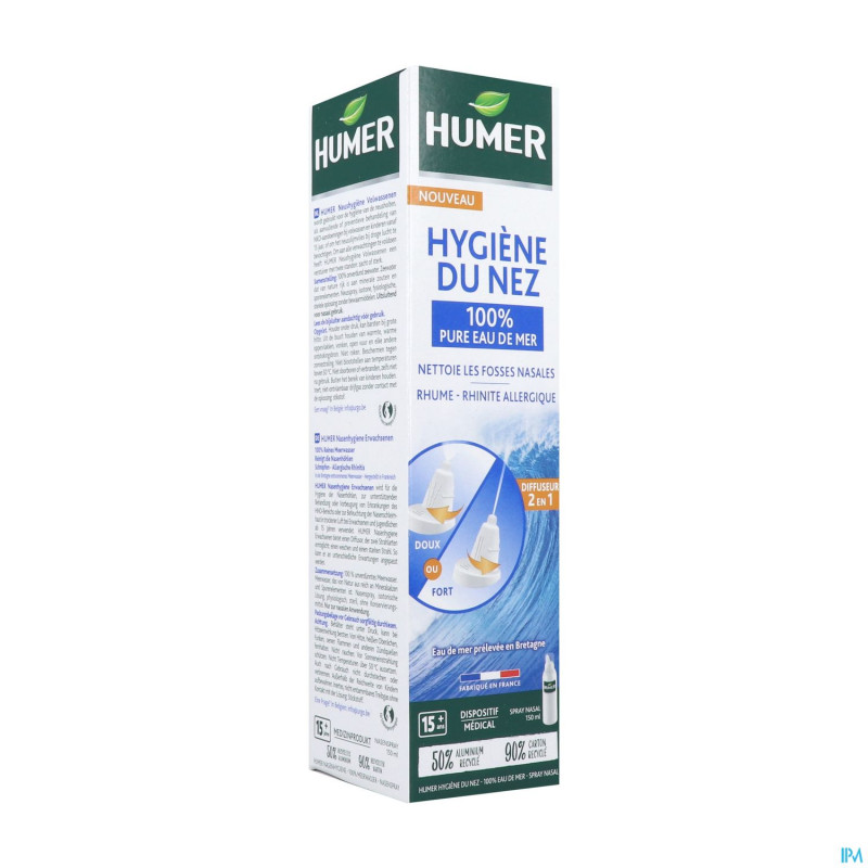 Humer spray isotonique adulte double diff. 150ml